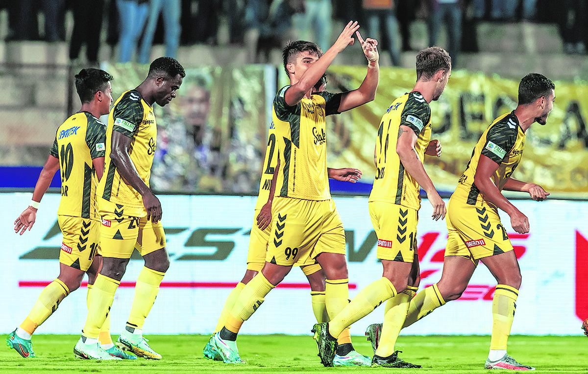 Hyderabad Fc Defeated Kerala Blasters Fc In Hero Isl Match