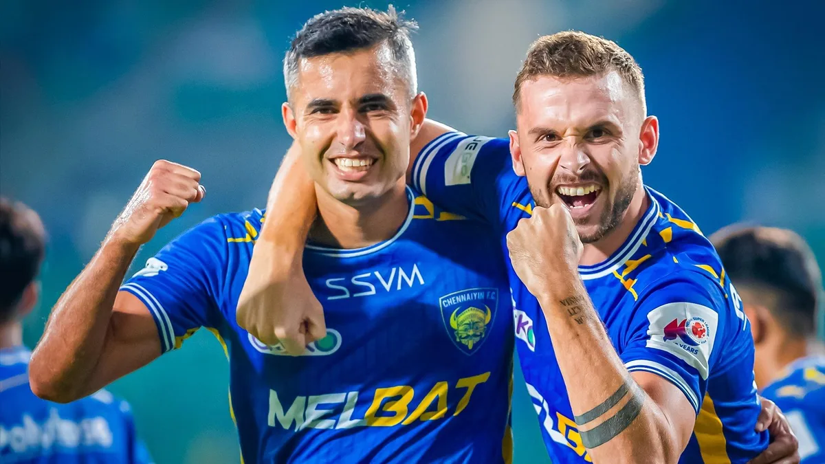 Chennaiyin FC Defeated Bengaluru FC 2 0 In ISL 2023 24 At Chennai