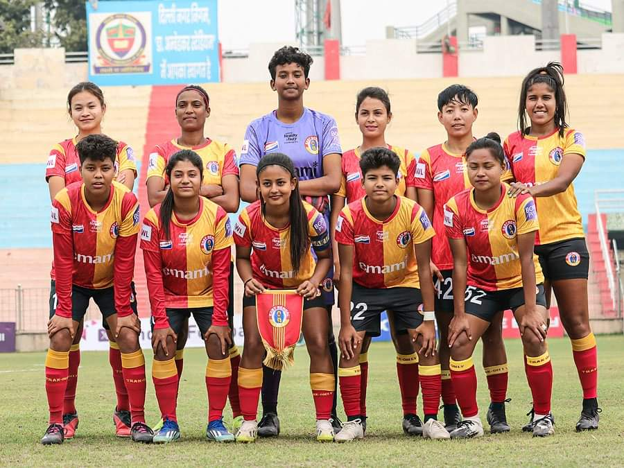 East Bengal FC Lost To HOPS FC 3 0 In IWL 2023 24 At New Delhi