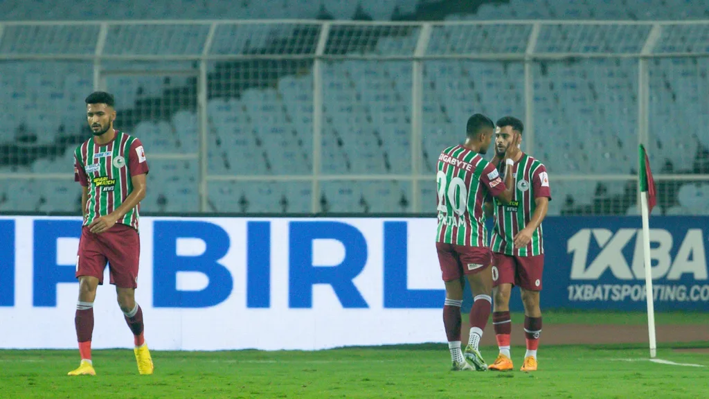 ATK Mohun Bagan Defeated Hyderabad FC 1 0 In Hero ISL 2022 23 Match At