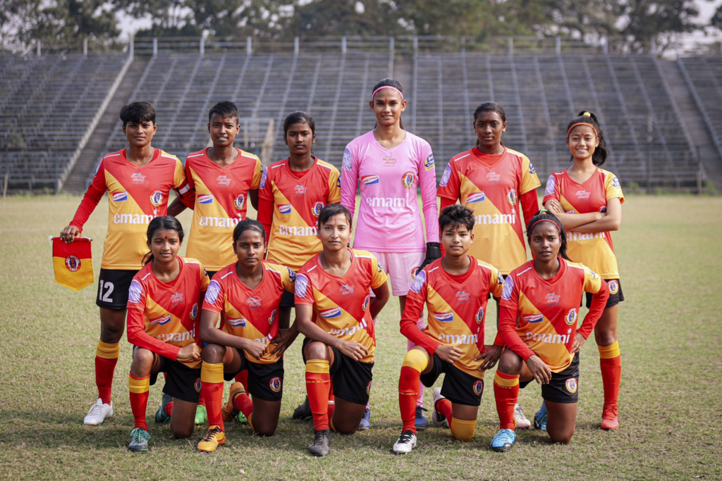 East Bengal FC Defeated Bally Gramanchal KS 9-0 In Kanyashree Cup 2022-23