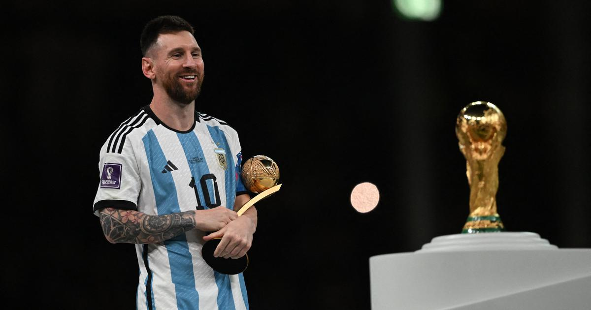 Lionel Messi Won The Golden Ball In 2022 Fifa World Cup At Qatar