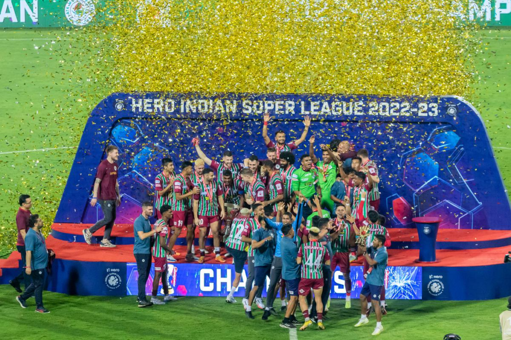 ATK Mohun Bagan Defeated Bengaluru FC To Lift Hero ISL 2022-23 Title