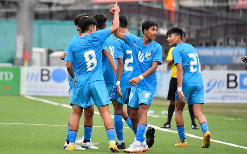 India Defeated Maldives 8-0 To Progress To The Final Of SAFF U16 ...