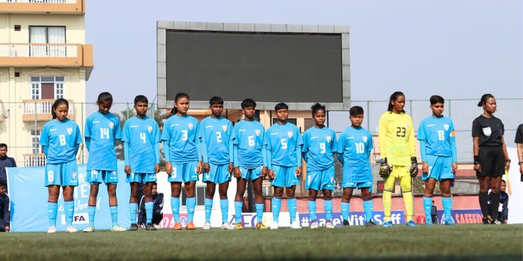 India started their SAFF U16 Women’s Championship 2024 with 70 win